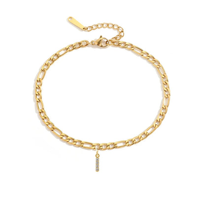 The LetterLink Anklet