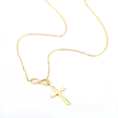 Infinity Cross Pendant