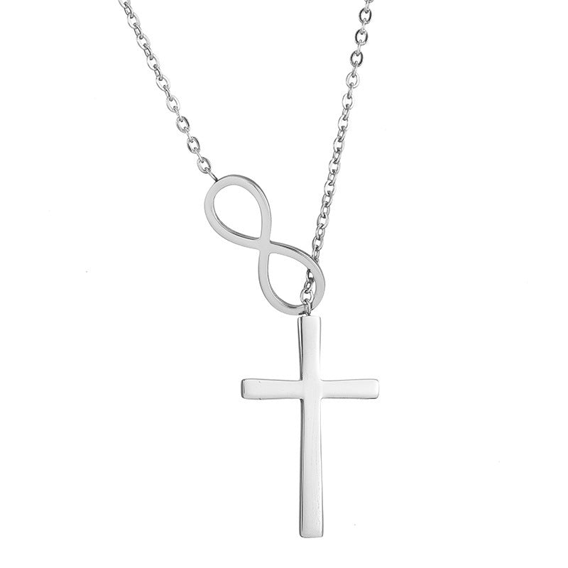 Infinity Cross Pendant