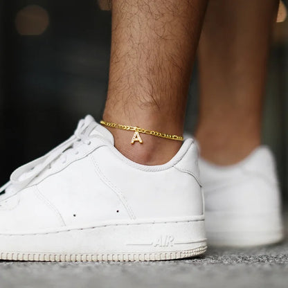 The LetterLink Anklet