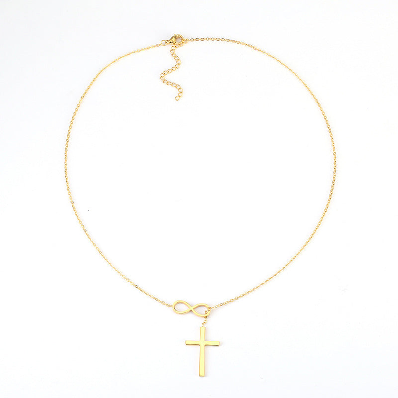 Infinity Cross Pendant