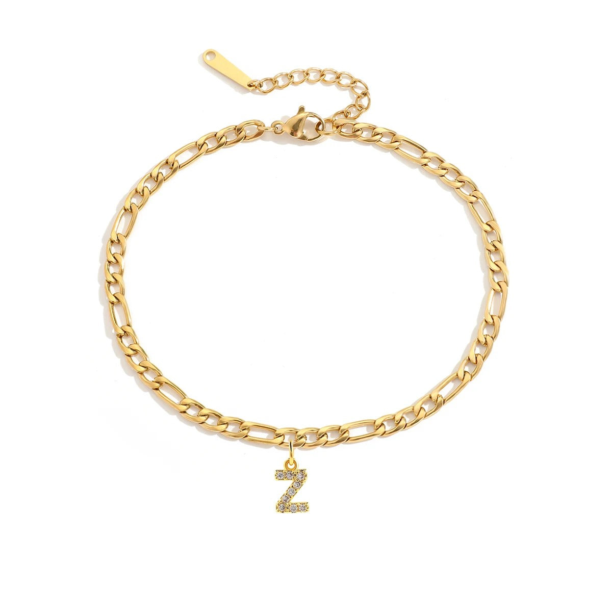 The LetterLink Anklet