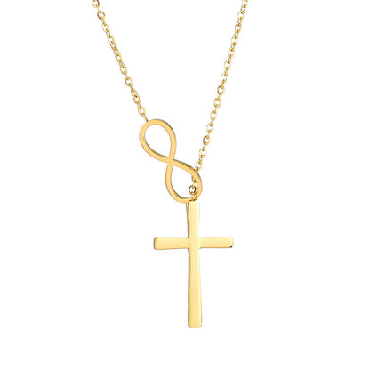 Infinity Cross Pendant