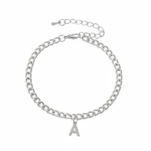 The LetterLink Anklet