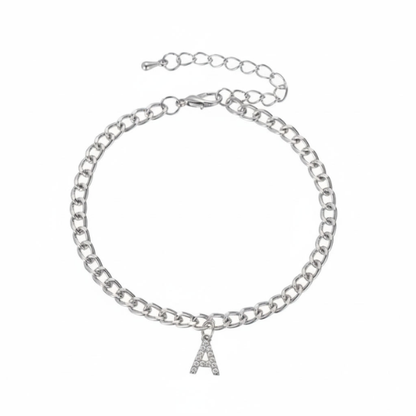 The LetterLink Anklet