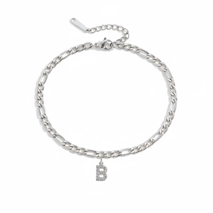 The LetterLink Anklet