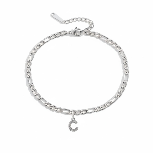 The LetterLink Anklet