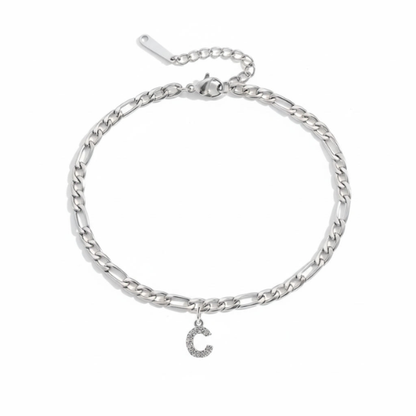The LetterLink Anklet