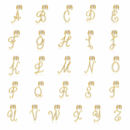 Gracie Initial Heart Necklace