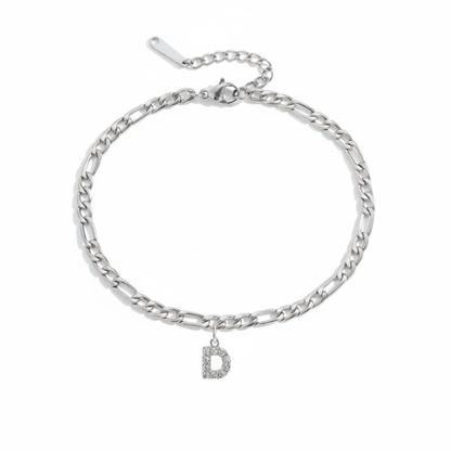The LetterLink Anklet