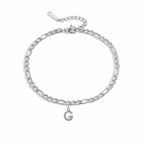 The LetterLink Anklet