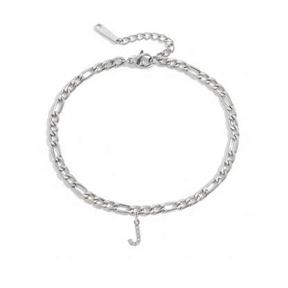 The LetterLink Anklet