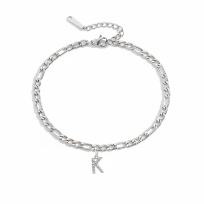 The LetterLink Anklet