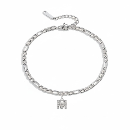 The LetterLink Anklet