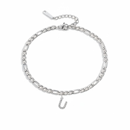 The LetterLink Anklet