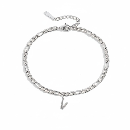 The LetterLink Anklet