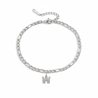The LetterLink Anklet
