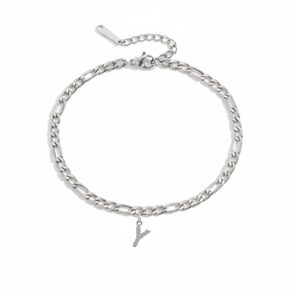 The LetterLink Anklet