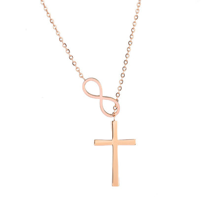 Infinity Cross Pendant